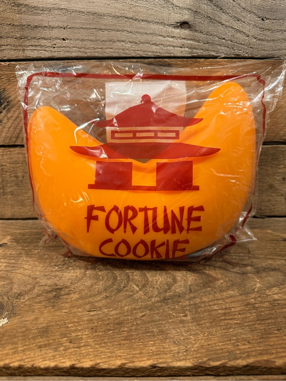 Keycraft Jumbo Orange Fortune Cookie squishy